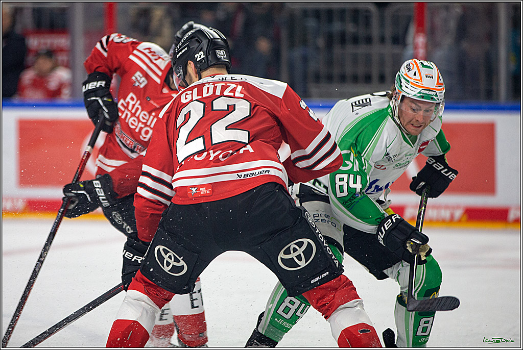 PENNY DEL; Koelner Haie- Bietigheim Steelers; Koeln, 22.01.2023